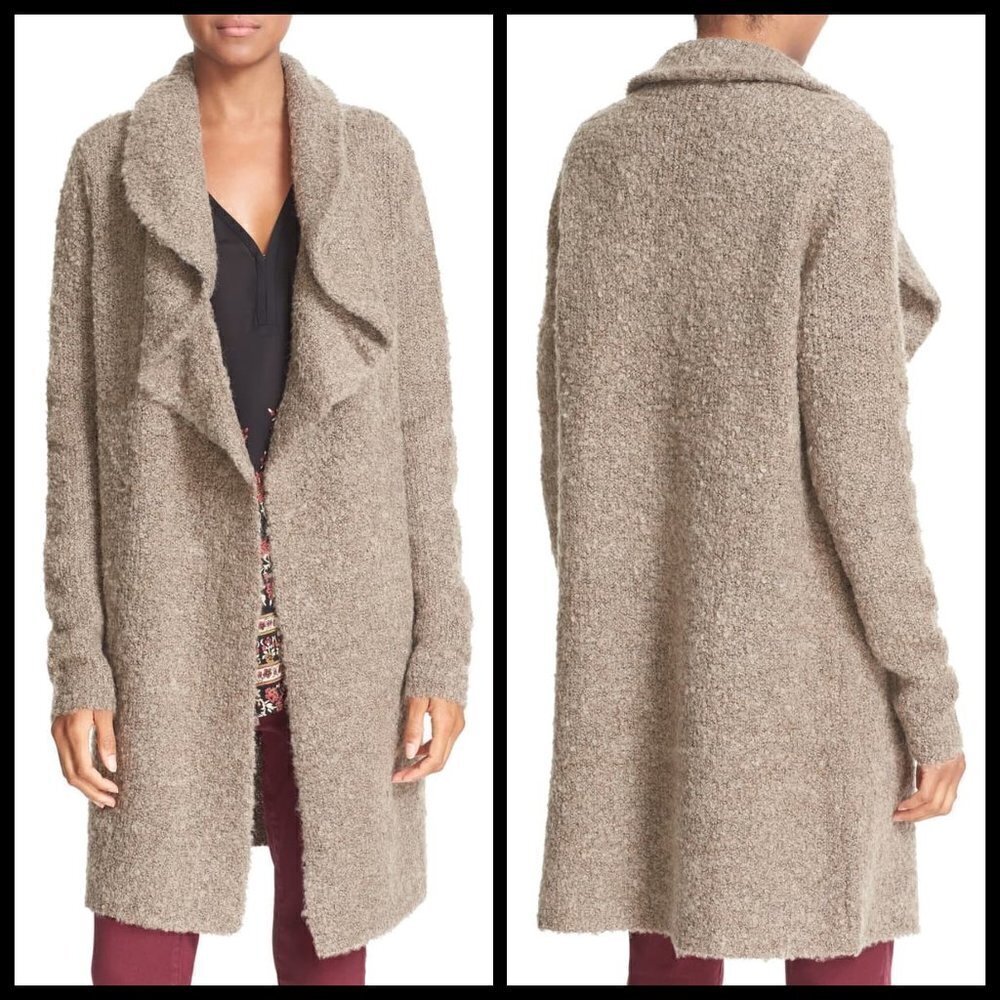 💕JOIE💕 Yanet Drape Front Long Cardigan ~ Topaz